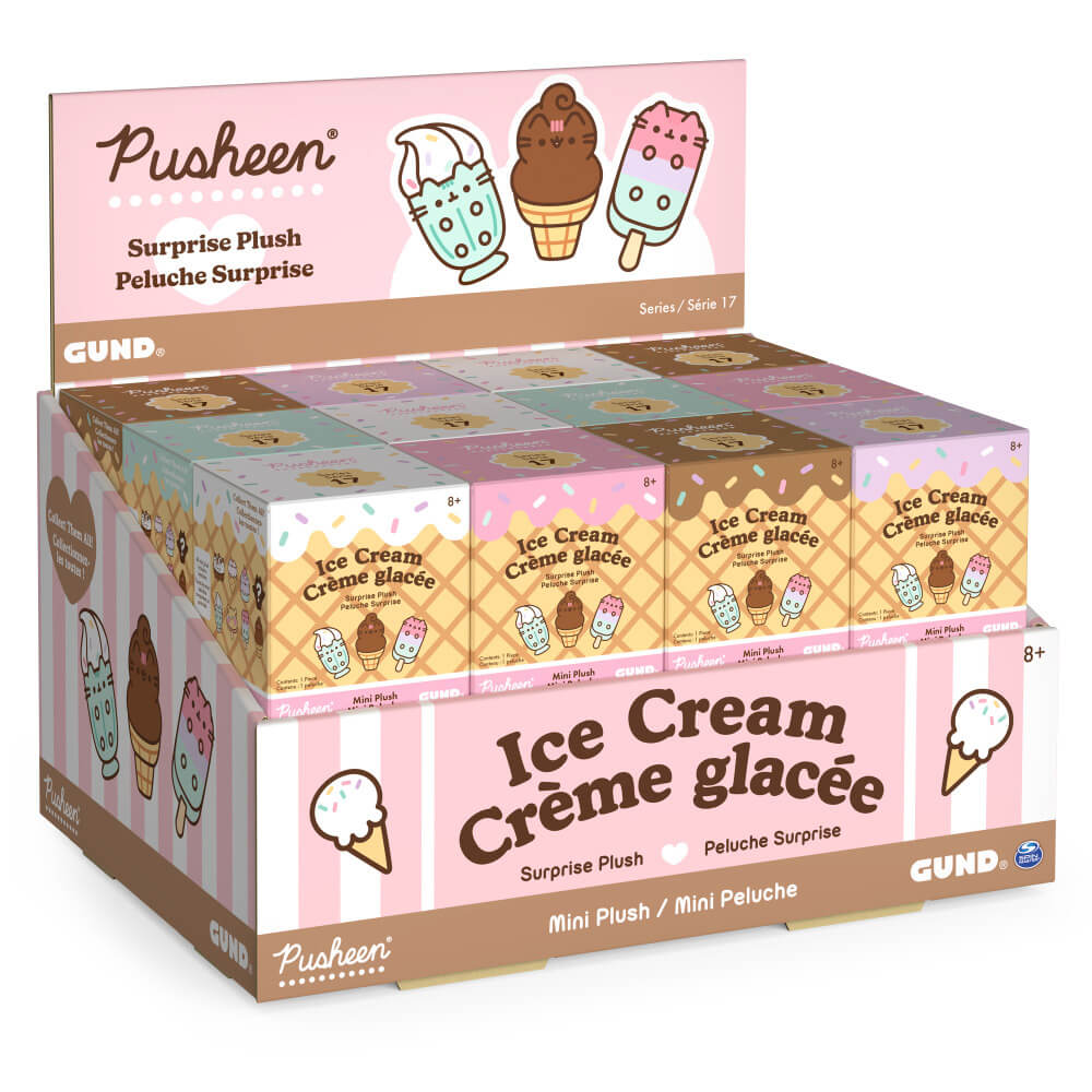 Pusheen Blind Box Pusheen Ice Cream Single Box Series 18 Dreampiece Educational Store