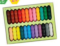 Haku Yoka Pea Pod Crayons - 24 Colours (New!)