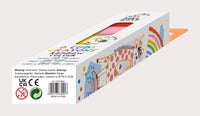 Haku Yoka 6 Cube Crayons - Rainbow Colour (New!)