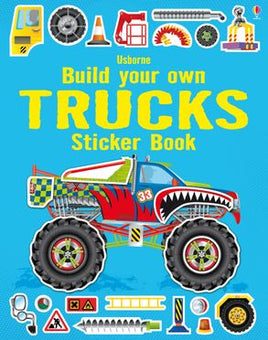 Usborne Build Your Own Trucks Sticker Book