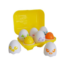 NEW TOMY Hide & Squeak Eggs