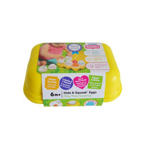 NEW TOMY Hide & Squeak Eggs