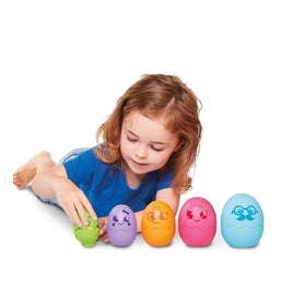 NEW TOMY Hide & Squeak Nesting Eggs