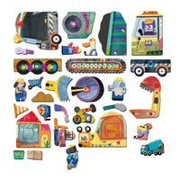 mierEdu Travel Magnetic Box - Trucks (New!)