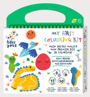 Haku Yoka My First Colouring Kit - Dino Friends (New!)