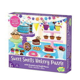 Peaceable Kingdom Scratch & Sniff Puzzle – Sweet Smells Bakery