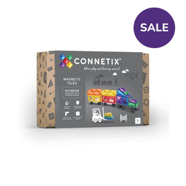 Connetix Rainbow Transport Pack 50 pc (Ready Stock/ Free Shipping)