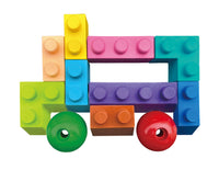 Haku Yoka Block Crayons - School Bus (New!)