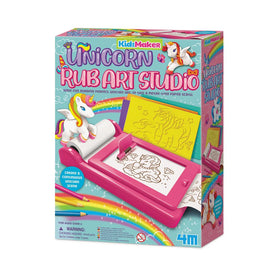 4M KidzMaker - Unicorn Rub Art Studio (2024 New!)